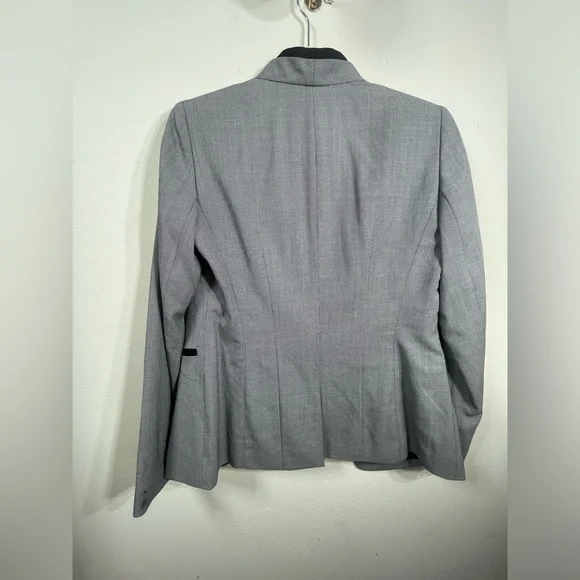 Lafayette 148 New York‎ GreyOne-button blazer size 2